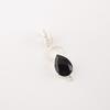 Black Onyx Gemstone 925 Sterling Silver Jewelry Handmade Pendant Necklace 1.40" PP-12-18