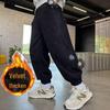 Boys' Fleece-Lined Casual Pants for Autumn/Winter 2025 - Sports Style