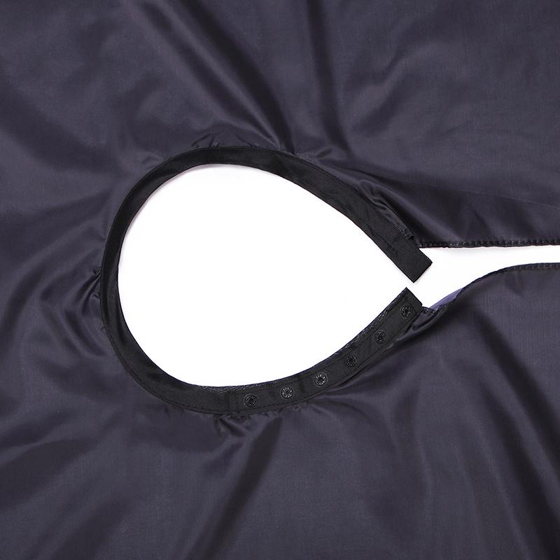 Účes Kadeřnictví Barber Cloth Vzor lebky Zástěra Polyester Cape Holičské šaty