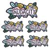 5pcs /Lots Letter Slogan Patch Letter Embroidered Patches Jackets Hats Sew Badges Patch Iron On Patches For Backpack Diy Stickers 