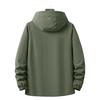 Men's Hooded Workwear Jacket - Versatile Casual Waterproof Windproof Outdoor Leisure Jacket