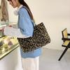 New Korean Bag Women's Casual Fashion Leopard Print Messenger Bag Tote Bag Lazy Versatile Retro Shoulder Bag