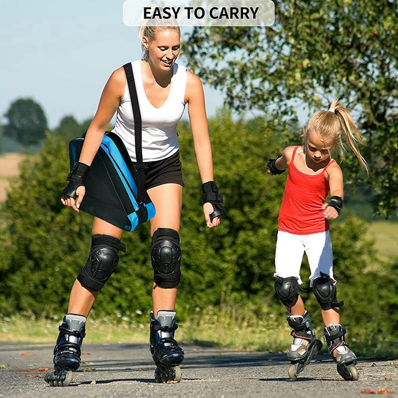 Portable Roller Skates Bag Ice Skating Bag Large Capacity Breathable Kids Inline Skates Bag Skates Storage Bag Skating Shoes Bag