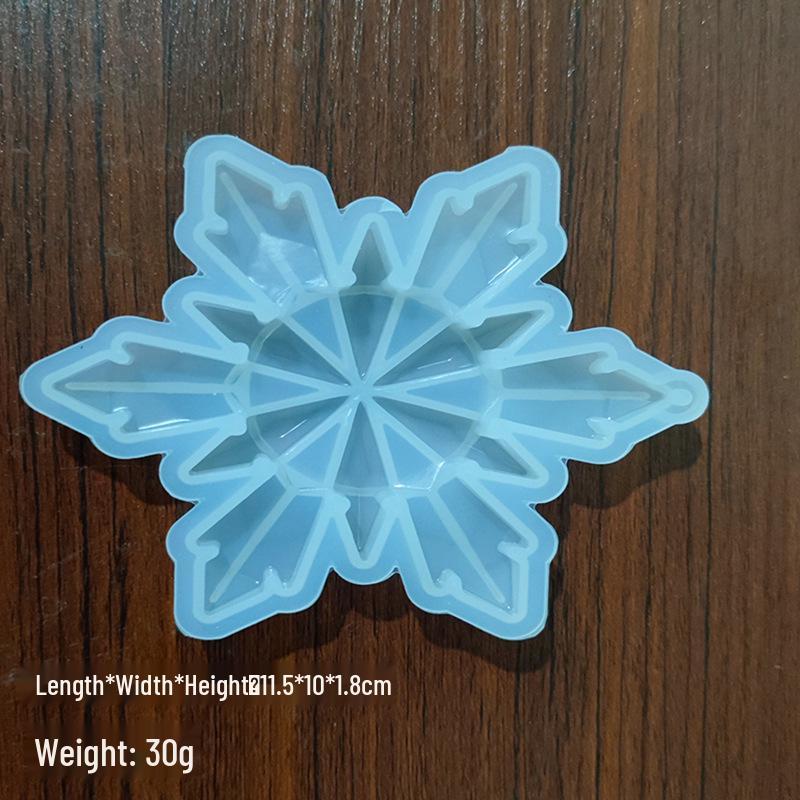 

Ice Ling Snowflake Silicone Mold for DIY Resin Jewelry Pendants