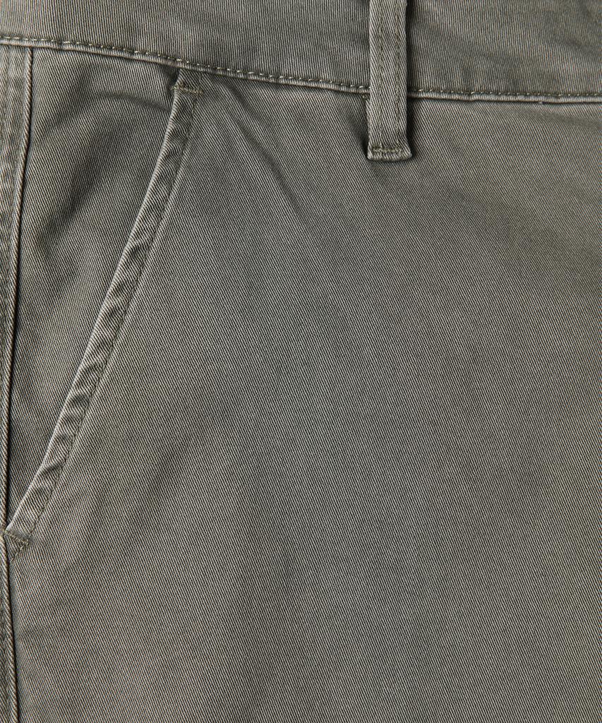 PANICALE Charcoal Washed Cotton Chino Pants