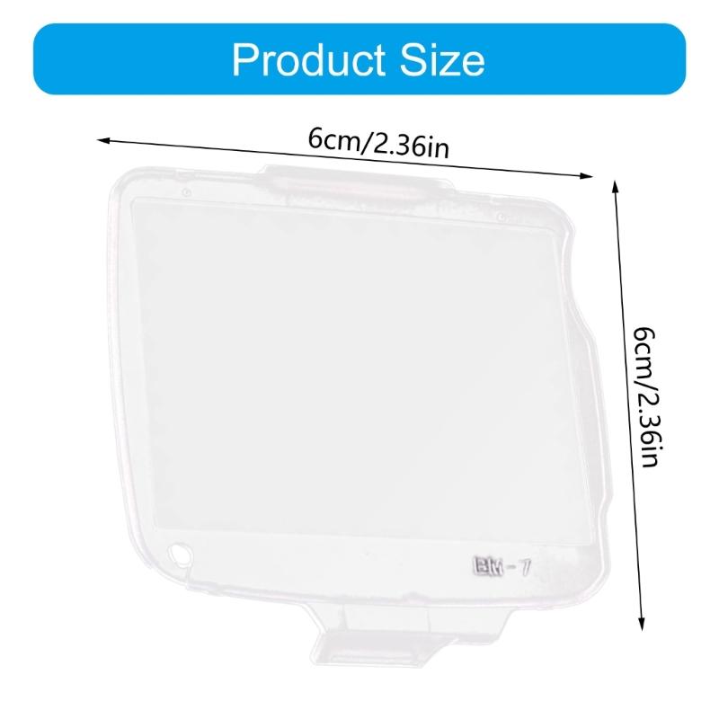 Cubiertas Protectoras de Pantalla LCD Dura Escudo Accesorios para Cámara DSLR D80 Protector de Pantalla Transparente Reemplazo