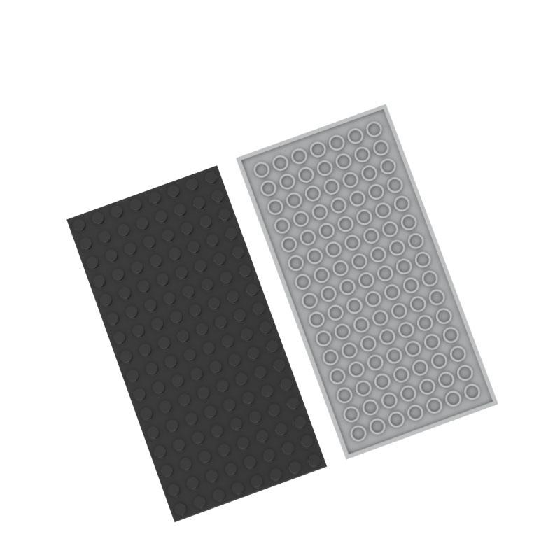 Prasátko s duhou MOC Dílky 92438 Deska 8 x 16 Kompatibilní kostičky DIY Sestavení Stavebnice Částice Dětské Puzzle Mozková hračka Dárek