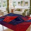 LOSC Lille FC Design Crystal Velvet Rug Soft Decorative Mat for Bedroom Entrance