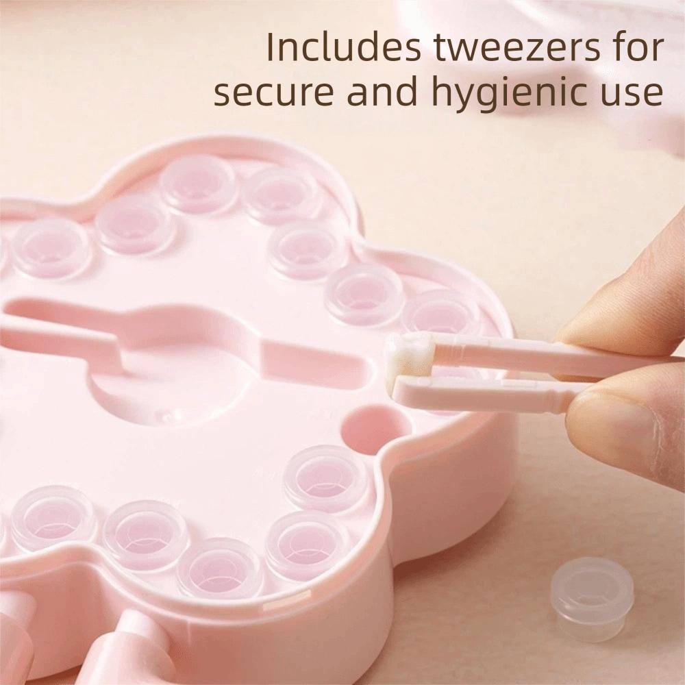 Flower Shape Teeth Storage Box Cartoon Collection Box Baby Teeth Keepsake Box  Lost Teeth