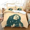 3D Print Bob Marley Duvet Cover Sets Music Legends Jamaica Singer Comfortable Bedspreads Queen King Size Polyester Bedding Sets9