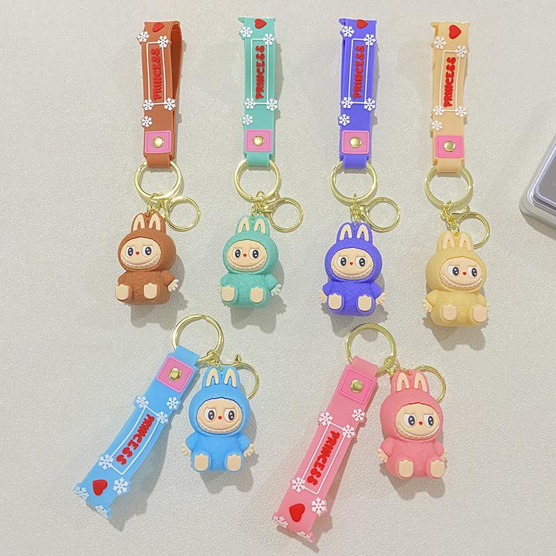 Kawaii Klíčenka Přívěsek na Zavěšení do Auta Dekor Kreslený Přívěsek na Klíče na Zavěšení na Batoh Ozdoby