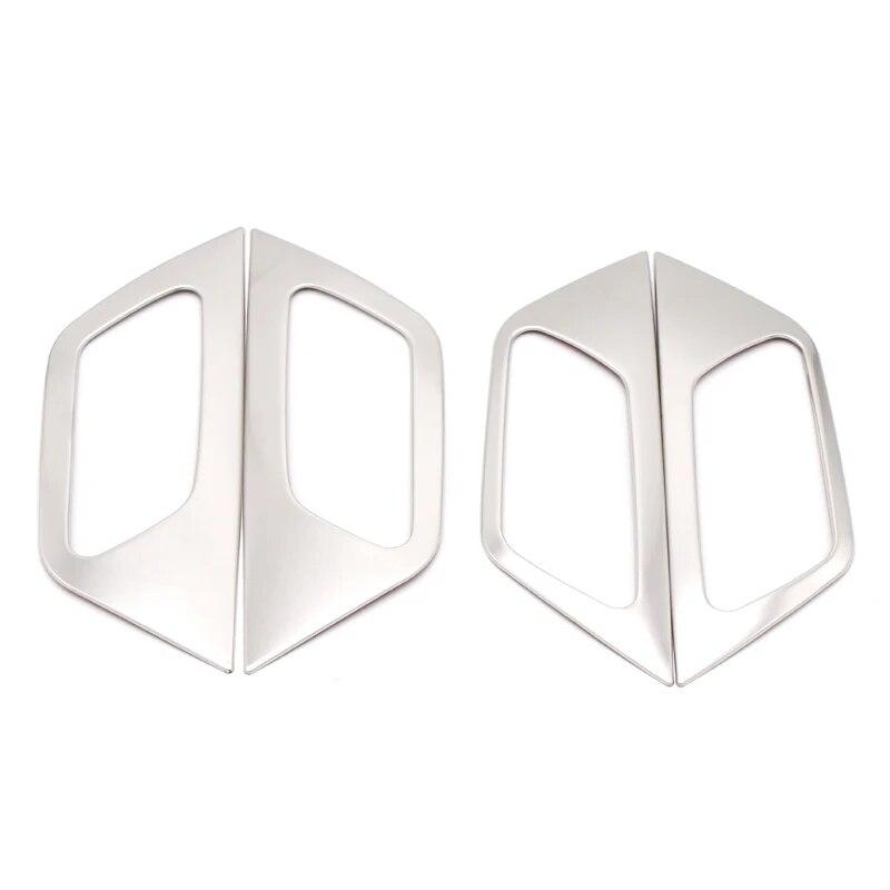 

Автомобильные аксессуары для Peugeot 3008 5008 GT 2017-2022, внутренняя дверная ручка из нержавеющей стали, чаши, накладка на рамку, 4 шт.