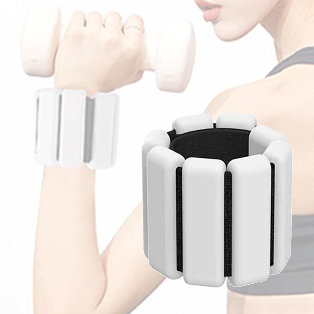 Adjustable Weight Wrist Band Silicone Ankle Wrist Weights Bracelet Exercise Waterproof Running Workout Equipment