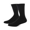 Men's Plus Size Argyle Stripe Knee-High Socks - Solid Colors for Autumn/Winter