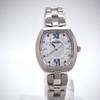 [USED] 406 SEIKO Radio-Controlled Solar Watch, Tonneau, Clear Blue, Women's