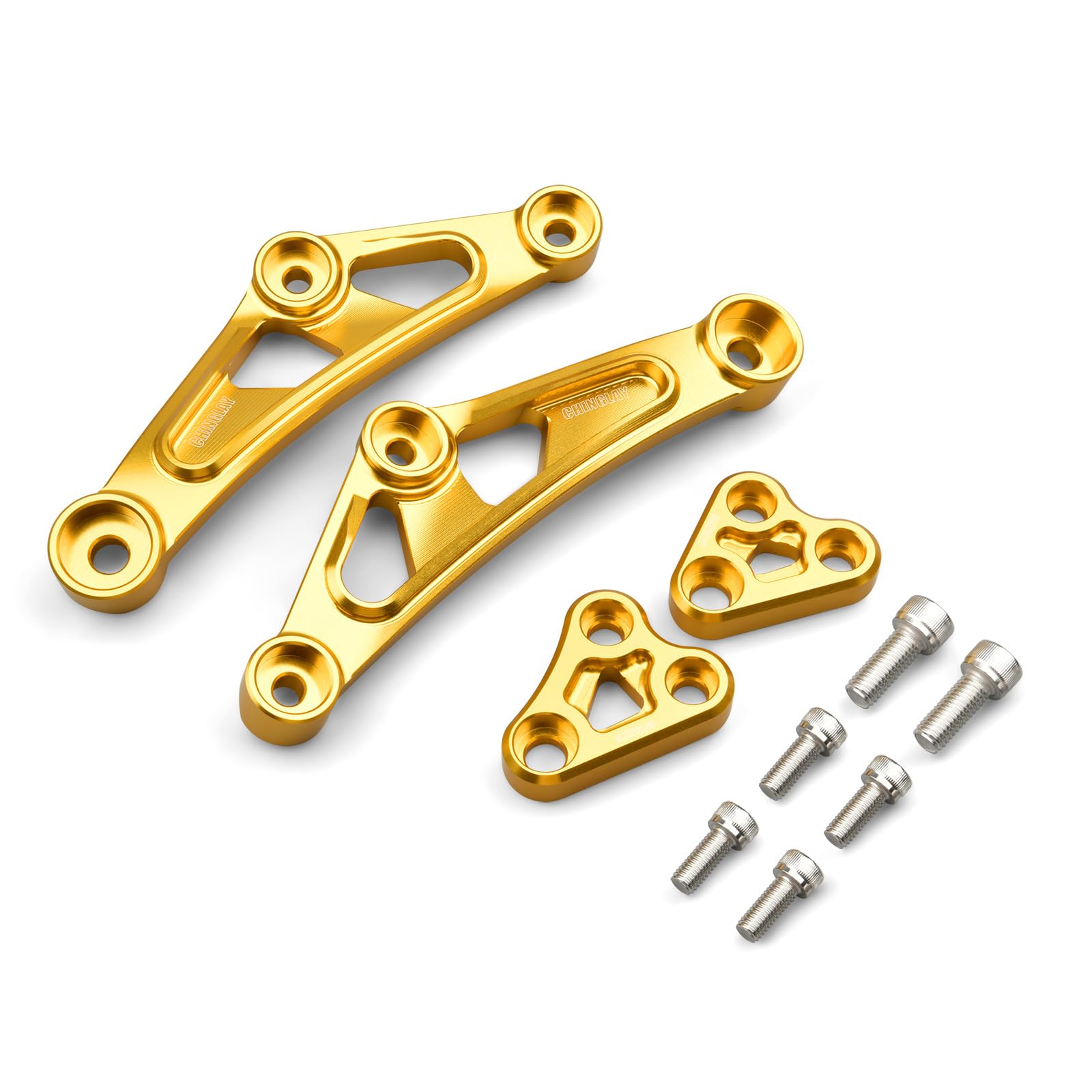 

Engine Mount Reinforcement Bracket Frame Support Aluminum CNC High Compatible with Z900RS and Z900RS CAFE Kit, Alloy, Machined, Rigidity, (2018-2025)