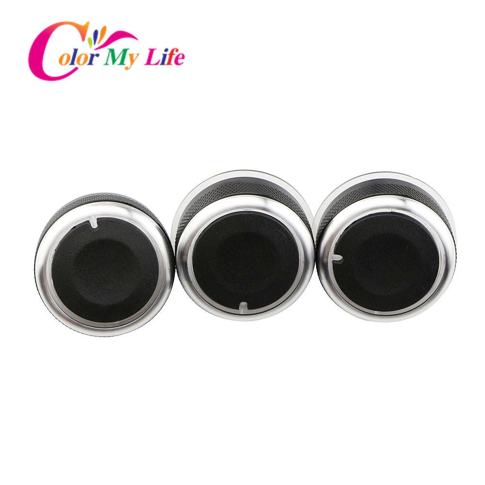 Car Ac Knob Air Conditioning Knobs for Toyota Old Corolla Before 2016 for BYD F3 F3R Heat Control Switch Knob Aluminum