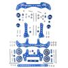 1 Set MA/AR Chassis Modification Spare Parts Set Kit with FRP Part for Tamiya Mini 4WD RC Car Model Parts Accessories