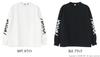 NANGA ECO HYBRID SLV LOGO L/S TEE White (Size: L)