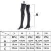 Women Sexy Latex Zipper Stockings Lady's Black PVC Role Play Leather Erotic Clubwear Length Over Knee High Stockings Stocking