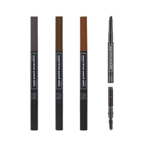 CODE GLOKOLOR L. Mono Brow Pencil Auto 0.35g #03 Gray Brown