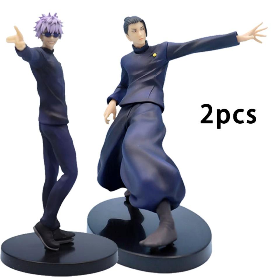 1-2pcs Jujutsu Kaisen Ryomen Sukuna Itadori Yuji Satoru Gojo action figure PVC toys collection doll anime cartoon model gifts