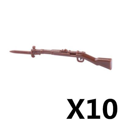 Militärwaffen MOC Bausteine Figuren Soldat US Sowjetischer Gewehr Mini-Kanone Raketenwerfer MG42 RPG Kugel Spielzeug Geschenk K022