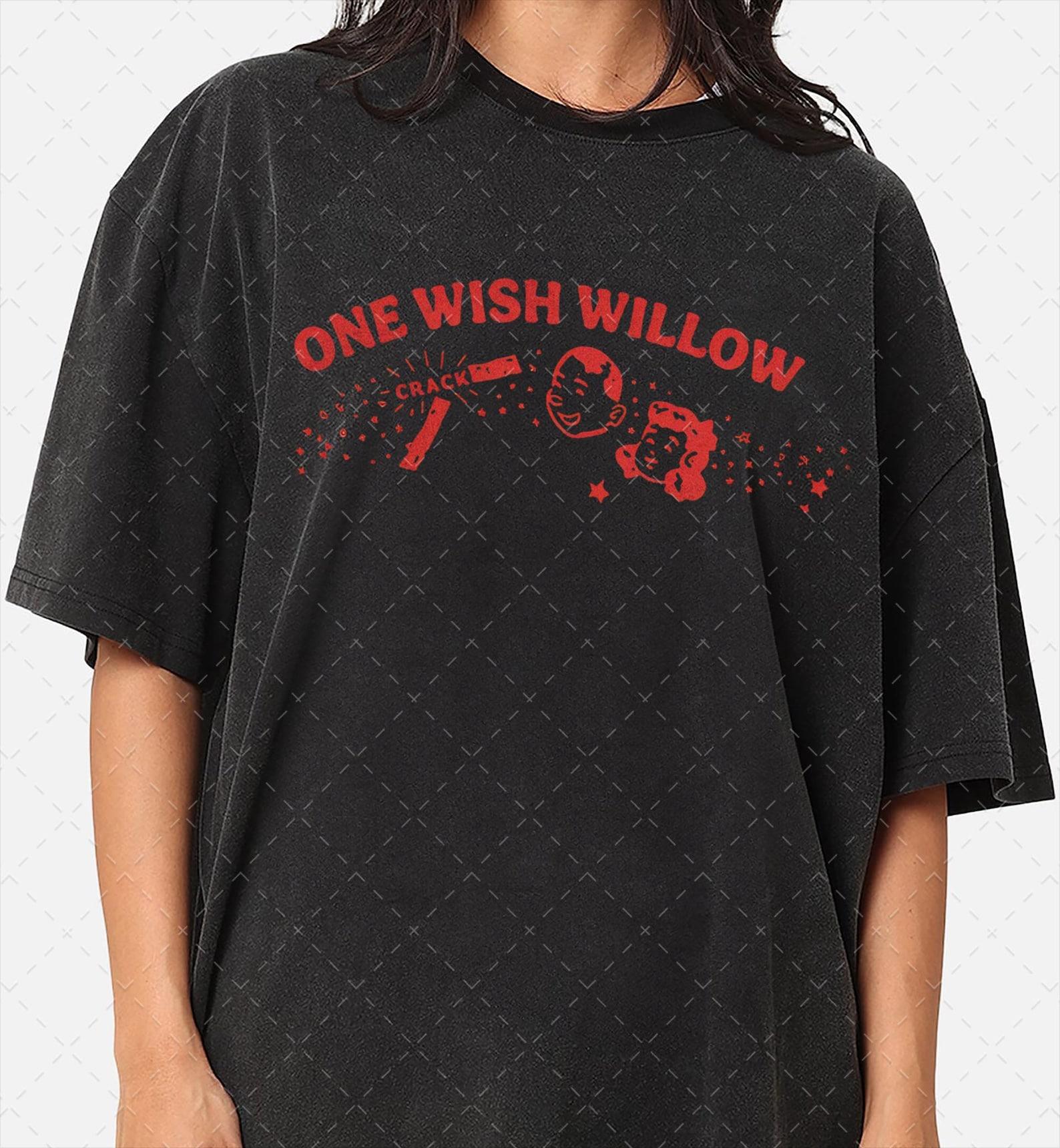 One Wish Willow Retro Firecracker Graphic Tee, Vintage 90s Unisex T-Shirt M