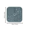 Durable Silicone Pet Licking Mat Slow Feeder for Dogs Cats Anxiety Relief Chew Proof