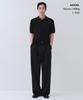 Musinsa Standard Washable Supima Cotton Collared Short Sleeve Cardigan [Black]