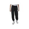 Jordan Fleece-Lined Joggers With Elastic Drawstring And Logo Patch Side Pockets Women Bottoms Black DQ4608-010