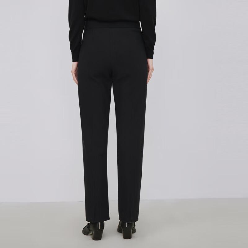 LESS 2023 Winter Merino Wool Straight Leg Pants