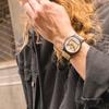 SWATCH Unisex 41mm Coffee Watch SUOZ355 SUOZ355