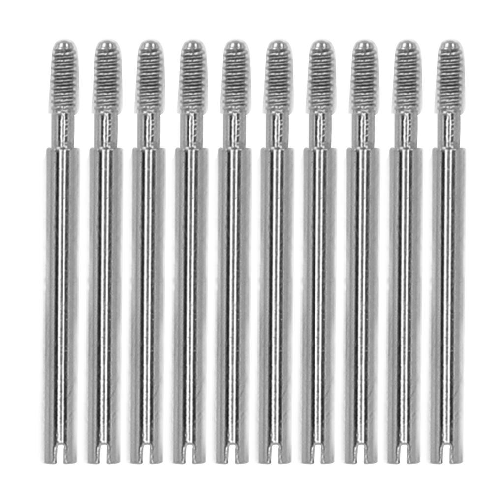 Uhrenarmband Schraubgliedstift Professionelles Stahl Uhrenarmband Schraubrohr Reparaturwerkzeug Zubehör für Uhrmacher 0.63 X