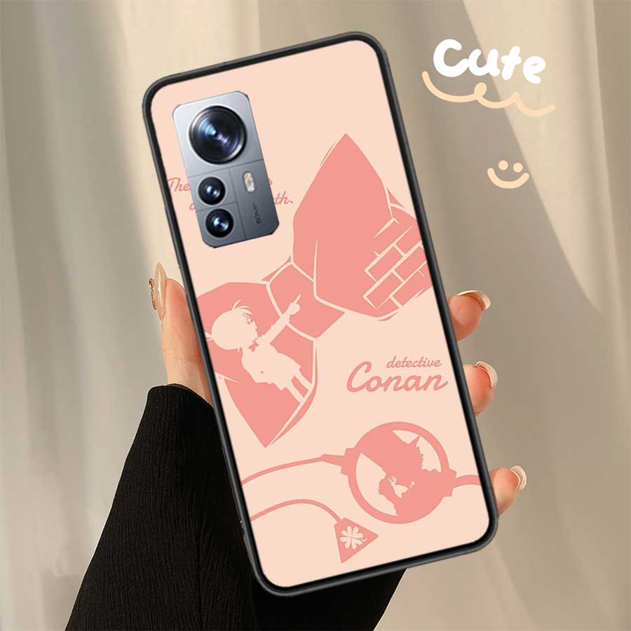 Detective Conan Phone Case For Xiaomi Mi 13 12 11T 10T 12T Pro 12X 11i 11 Ultra 10 Lite 5G 9 8 6X 5X A1 A2 Cover Capa Coque Fund