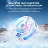 Mobile Phone Radiator Magnetic Semiconductor Refrigeration Ice Back Clip Digital Display Temperature Control