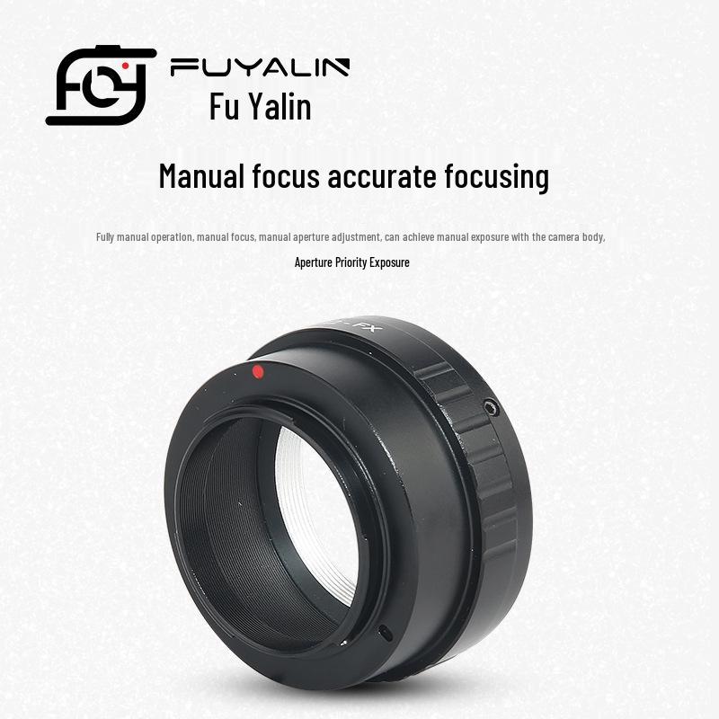FUYALIN M42-FX Adapter: Compatibel met M42-lenzen voor Fujifilm X-Pro1 systeemcamera's.