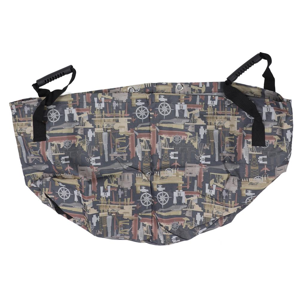 Garden Waste Bag Reusable Large Capacity Foldable Waterproof Dust Proof Leaf Trash Container Bag