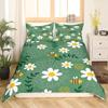 Daisy Down Comforter Set Bedding Set 3-piece Comforter Cover Set