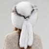 Fox Fur Hat Women's New Winter Warm Mongolian Hat Thickened Outdoor Skiing Fur Hat Shows A Small Face