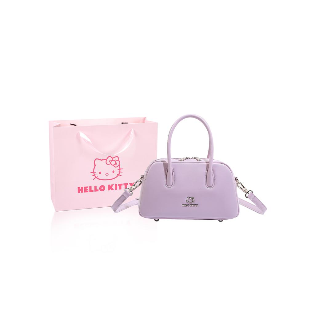 New Sanrio Hello Kitty PU Crossbody Bags Regular Women's Pink/Purple/Ecru SHHF51777