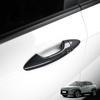 ABS Carbon Fiber Door Handle Cover Trims For Hyundai Kona 2024 2025 Accessories