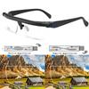 Focus Adjustable Glasses Universal Flexible Diopter Control Eyeglasses for Reading Driving