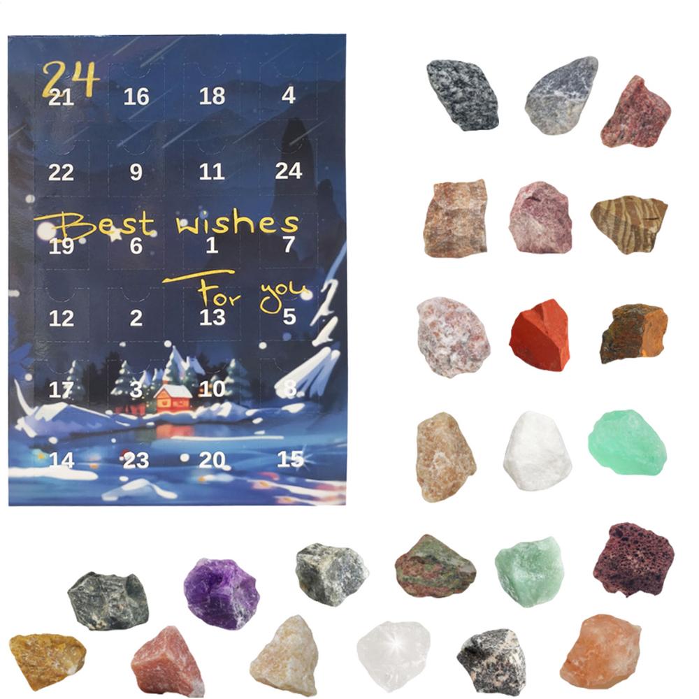 

Crystal Christmas Advent Calendars 2025 Crystal Stone Countdown Calendar 24 Days Christmas Calendar Countdown For Kid, Adult other