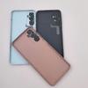 Battery Back Cover For Samsung Galaxy M13 M 13 M135F Rear Housing Case Panel Replace Part With Glass Camera Lens + Logo
