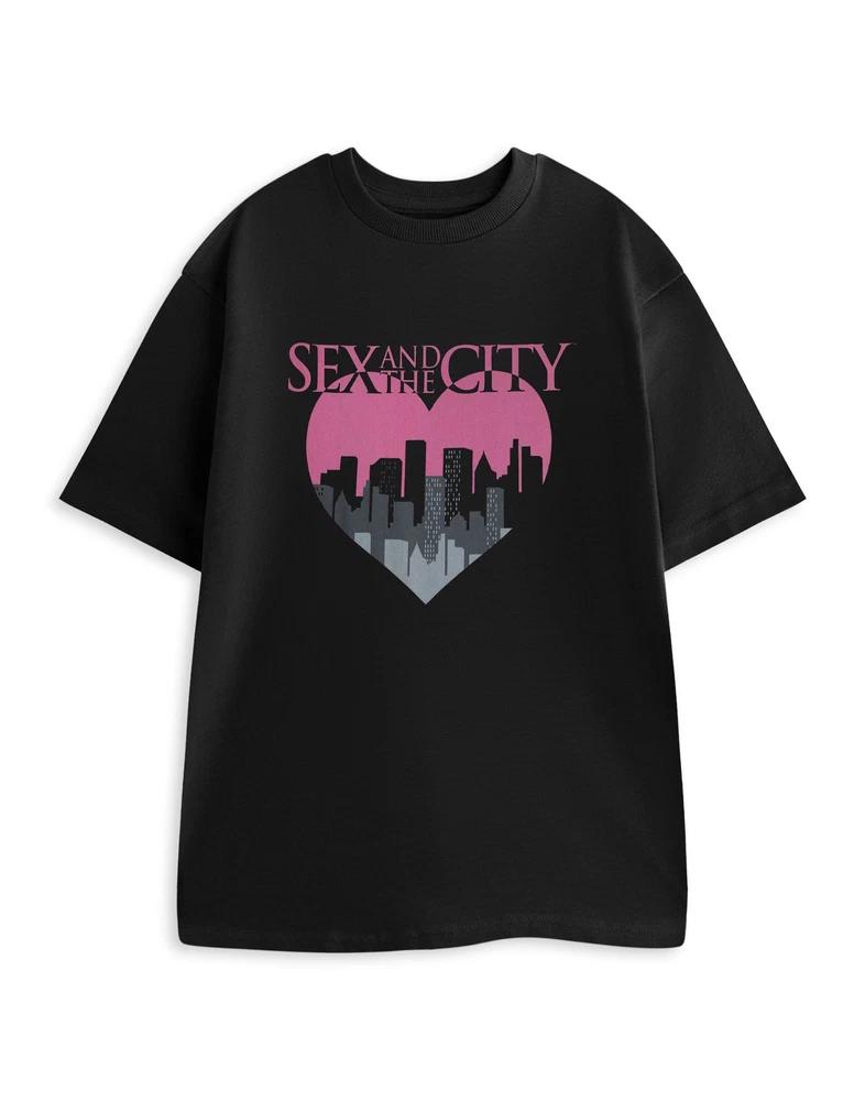 Sex and the City Short Sleeved TShirt womens Black Official Merch M