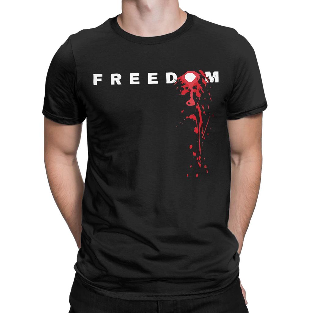 Herren Freiheit Gerechtigkeit für Charlie Kirk T-Shirts Menschenrechte Baumwoll-Tops Lässig Kurzarm O-Ausschnitt T-Shirt Bedrucktes T-Shirt