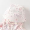 DAVE&BELLA Girls' Printed Ice Silk Sun Protection Hooded Jacket