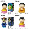 Crayon Shinchan Lucky Lotus Action Figures Model Pvc Desk Car Ornament For Home Office Decor
