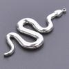6Pcslot Sea Accessories Shell Conch Snake Pendant Stainless Steel Charms For Jewelry Making Bulk Diy Necklace Earrings Material